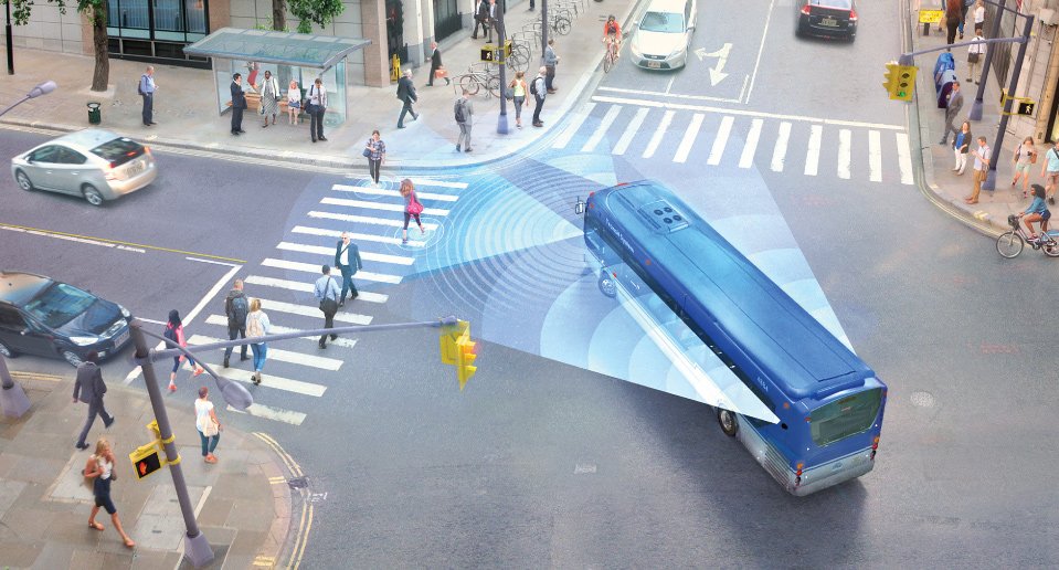 Tecnologia de carros autônomos será aplicada em ônibus - Foto: Divulgação Mobileye