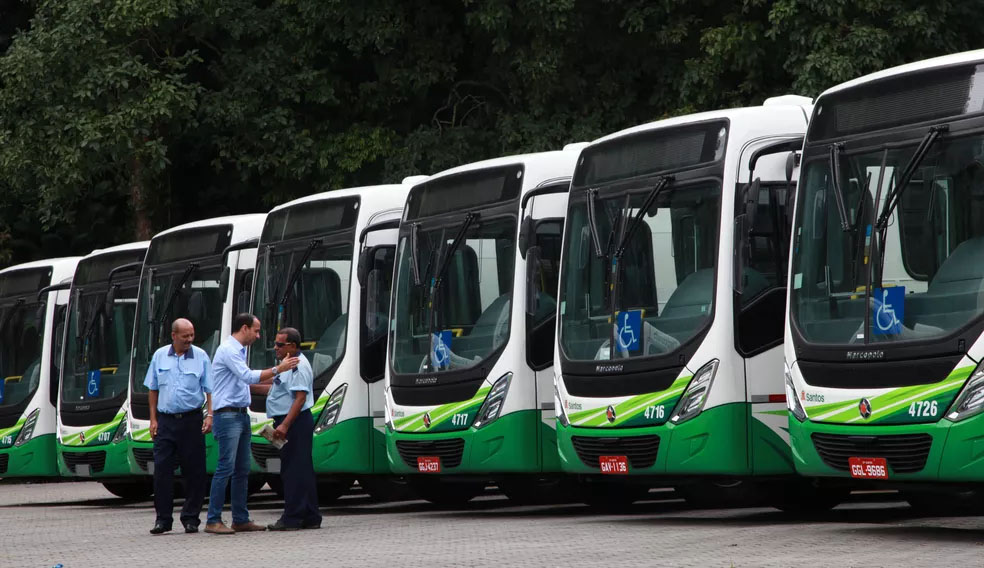 Aumento na passagem de ônibus de Santos - Foto: Divulgação